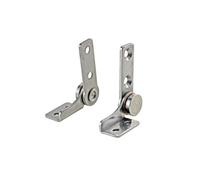 304 Stainless Steel Damping Hinge with Non Adjustable Torque Stop Mechanism and Positioning Support 1Pcs(TB,3.0N.m) Made in China