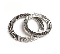 304 Stainless Steel Disc Spring Lock Washers | Size: 50/10 Pcs M2.5-M16, For Plumbing Applications(50pcs M5)