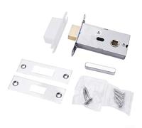 304 Stainless Steel Door Lock with Concealed Design, Recessed Pull Handle, and Ball Lock for Smooth Interior Door Use(Lock Body)