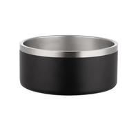 304 Stainless Steel Double-Layer Vacuum Feeding pet Bowl with Anti Slip Base Dog Basin cat Basin Large Capacity Dog Food Bowl