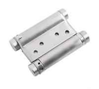 304 Stainless Steel Double Opening Spring Hinge, Self-Closing Heavy Duty Door Hinge for Swing Doors, 3/4/5/6 Inch Hinge for and Bar Counter Doors(3inch)