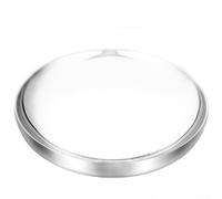 304 Stainless Steel Double Wall Insulated Dinner Plate For Hot Food Serving With Mirror Finish Stackable Design White Color 22cm(18 Cm)