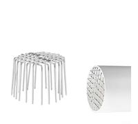 304 Stainless Steel Downpipe Filter for Roof Drain & Gutter Guard - Anti-Clogging Floor Drain Cover Compatible with 50mm/75mm/110mm/160mm/180mm/2(110 Tube)