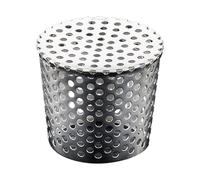 304 Stainless Steel Drain Filter - Downpipe Protection Cap, Proof Guard | Anti Clogging Gutter Leaf Screen, Sewer Pipe Protector for Roof with Conical Mesh Design