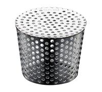 304 Stainless Steel Drain Filter - Downpipe Protection Cap, Proof Guard | Anti Clogging Gutter Leaf Screen, Sewer Pipe Protector for Roof with Conical Mesh Design