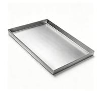 304 Stainless Steel Drip Tray, Metal Rectangular Utility Catch Pan | Raised Edges, Reusable Catch Tray Dishwasher Drip Tray No Drain(60x50x5cm/24x20x2in)