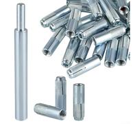 304 Stainless Steel Drop In Anchor Kit 30pcs Concrete | 304 stainless steel, resistant, 30 anchors plus tool, concrete brick stone, secure hold