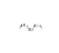 304 Stainless Steel Dual Side Pipe Clamp Bracket for Use with Plumbing and Process Instrumentation Pipes (22mm)