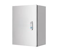 304 Stainless Steel Electrical Junction Box With Cover, Indoor & Outdoor Weatherproof Wall Mounted Enclosure, Metal Distribution Protection Box(Color-600 * 800 * 300Mm)