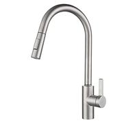 304 Stainless Steel electroplated Black White Gold Induction hot and Cold Kitchen Brushed Color Touch Pull-Out Faucet