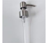 304 Stainless Steel Emulsion Nozzle Pump Head for Replacement on Standard Liquid Soap Dispenser Units (P2)