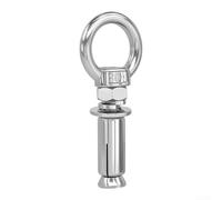 304 Stainless Steel Expansion Bolts with Ring 10pcs(M6x50)
