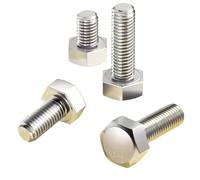 304 Stainless Steel External Hex Head Bolt Metric Thread M1.6~M12 Outside External Hexagon Head Screw Length:3mm-50mm(8mm,M3-20pcs)