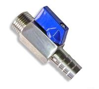 304 stainless steel external wire pagoda ball valve featuring G thread for use across residential commercial and industrial piping systems (DN10+10mm)
