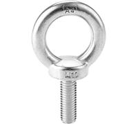 304 Stainless Steel Eye Bolt, Expansion Screw Bolts Pack of 2, Marine Grade 316 Stainless Steel Eyebolt M10x(20-80) mm for Cable Rope Lifting(M10*60)