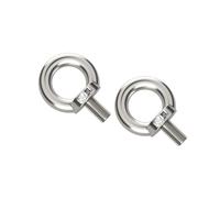 304 Stainless Steel Eye Bolt, Male Thread Eye Bolts M22 x 36mm Ring 37x68x16mm 304 Stainless Steel 1/2/3 Pcs For Lifting(2pcs)