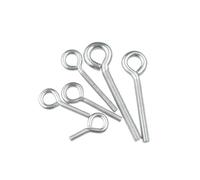 304 Stainless Steel Eye Bolts M3 M4 M5 M6 M8 M10 - Durable Lifting and Hanging Hardware(100 M4 x 30mm)