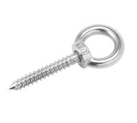 304 Stainless Steel Eye Nut Self Tapping Screw Sheep Eye Round Ring Self Tapping Screw Hook M4 M5 M6 M8 M10 M12(40mm,M10 (1Pcs))