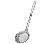 304 Stainless Steel Fat Skimmer Spoon Hot Pot Filter Mesh Strainer for Grease Foam Removal Kitchen Tool(Dia 11cm)