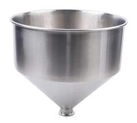 304 Stainless Steel Filling Machine Hopper, 10-50L Liquid Paste Filling Hopper Heavy Duty Funnel for Liquid And Paste Filling Container, 64mm,10L