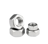 304 Stainless Steel Fine Thread Hex Hexagon Nut For M4 M5 M6 M8 M10 M12 M14 M16 M18 M20 M22 M24 Pitch:0.5/0.75/1/1.25/1.5/2mm(M6x0.5mm-20pcs)