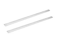304 Stainless Steel Flat Bar, 2mm Thickness 10mm Width 500mm Length,1Pc 304 Stainless Steel Strips for DIY Craft Making and Home Decoration