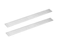 304 Stainless Steel Flat Bar, 2mm Thickness 25mm Width 500mm Length,1Pc 304 Stainless Steel Strips for DIY Craft Making and Home Decoration