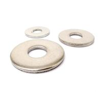 304 Stainless Steel Flat Washers | Color: None Size: None Usage Scenario: Screw and Bolt M2.5-M12, 100pcs Each(M8 100PCS)