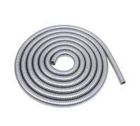 304 Stainless Steel Flexible Corrugated Conduit Hose - Durable 6-100mm Diameter, 1-5M Length Cable Protector Sleeve for Wiring, 2M ID 51mm, Heavy-Duty Metal Shielding