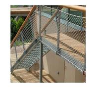 304 Stainless Steel Flexible Netting Multi-Functional Wire Mesh for Garden Fencing Chicken Wire for Windows & Stairs 12x2.5m (39.3x8.2ft)