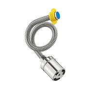 304 Stainless Steel Float Valve, Floating Ball Valve 1/2 inch Stainless Steel Corrugated Pipe Auto Fill Shut Off 20-60cm(60cm Length)