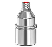 304 Stainless Steel Float Valve, Floating Ball Valve 3/4 inch Stainless Steel Water Level Control Auto Shut Off Upper Inlet