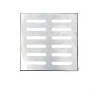 304 Stainless Steel Floor Drain Cover with Matching Decorative Frame for Drainage Applications in Urban Infrastructure Projects (250 * 250 * 20 * 2mm)