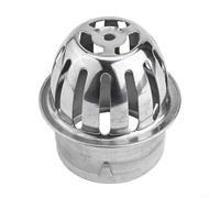 304 Stainless Steel Floor Drain with Anti-Clog Filter - Silent Design Roof Drain with Removable Strainer for Easy Cleaning and Installation(75mm)