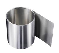304 Stainless Steel Foil Strip 50mm Wide, 0.1-0.5mm Thick, 1m Length, High Temp erosion Resistant(0.3mm)