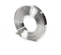 304 Stainless Steel Foil/Strip/Sheet，0.05-1mm Thick ，15-25mm Wide，Precision Cut, Resistant(1.0x25x1000mm)