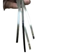 304 Stainless Steel Foil Strip Sheet Thin Plate Thickness 0.1mm .15mm .2mm .3mm .4mm .9mm 1 Meter Width .5mm 8mm 1pc Toughness(0.9x6x1000mm)