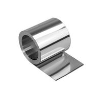 304 Stainless Steel Foil Strip Thin Plate Sheet Width 50mm 100mm Thickness 0.01mm .6mm 1 Roll Length 1meter Toughness(0.1x100x1000mm)