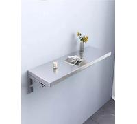 304 Stainless Steel Foldable Wall Shelf Bracket - Space-Saving Minimalist Wall-Mounted Storage Rack for Kitchen and Home, Easy Installation
