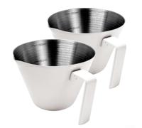 304 Stainless Steel for espresso Cup 100ml With Spout 304 Stainless