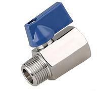 304 Stainless Steel For Mini Ball Valve Suited For Laboratory Equipment And Analytical Instrumentation(DN6)
