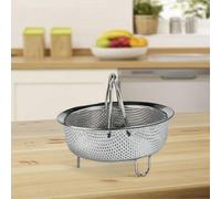 304 Stainless Steel For Steamer for Cooking Pots for For Steaming Eggs, Fish, and Vegetables (M)