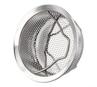 304 Stainless Steel For Steamer Insert Suitable for For Steam Baskets and Pressure Cookers, Designed for For Steaming Vegetables, Eggs, Fish, and Multi Purpose Kitchen Use (S)