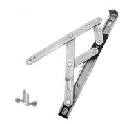 304 Stainless Steel Four-Link Slide Stay Flat Open Doors and Window Stopper Bracket Door Hinge Window Fittings Support(Color 4)