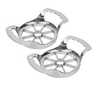 304 Stainless Steel Fruit Slicer for Pears, 8 - Slice Uniform Kitchen Tool, 3.5 Inch Diameter Pear Cutter with Sharp Blades, for Apples Peaches Plums and Firm Kiwis