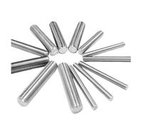 304 Stainless Steel Full Thread Bar Screw Threaded Tooth Strip, Rod M3 M4 M5 M6 M8 M10 M12 M14 M16M18M20 Length 20~500mm(30mm,M16 (1Pcs))