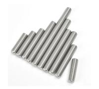 304 Stainless Steel Full Threaded Rod Bolt Length16mm-500mm Fully Metric Headless Thread Stud Rods Screws M3 M4 M5 M6 M8 M10 M12(25mm (30pcs),M3)