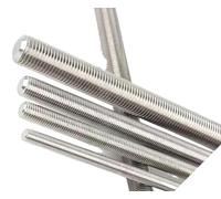 304 Stainless Steel Fully Threaded Rods M16 M18 M20 Metric Threaded Bar Fasteners Length 40-500mm(M18x140 1pc)