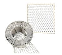 304 Stainless Steel Garden Fence Netting Multi Functional Metal Mesh Wire Durable Security Barrier for Farm Decor 3X10M (9.8X32.8FT) Perfect for Protection!
