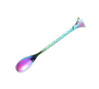 304 Stainless Steel Giraffe Coffee Spoon 6.30 Inch Long Mini Stirring Spoon for Tea Dessert Ice Cream and Sweet Snacks